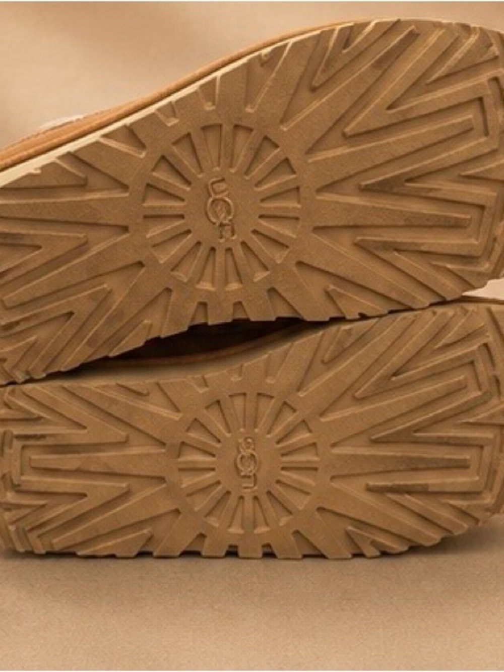 Gently Used UGG Women’s Tan Tread Sole Boots